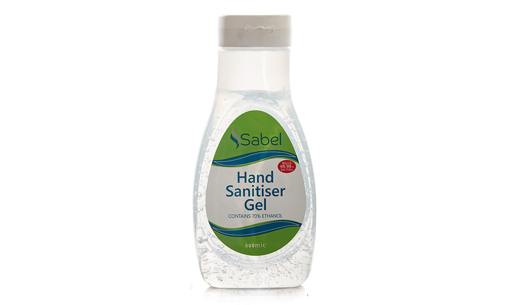 Hand sanitiser now available from Sabel Cosmetics