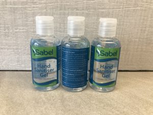 Sabel Cosmetics 75ml hand sanitiser